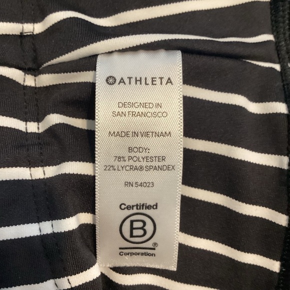 Athleta Stripe Contender 7/8 Tight in Powerlift Size XS - Picture 7 of 7